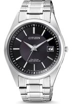 Citizen Radio Controlled Horloge - Citizen heren horloge - Zilver - diameter 40 mm - roestvrij staal