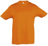 SOLS Kinderregent T-Shirt met korte mouwen (Oranje)