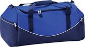 Quadra Teamkleding Holdall Duffelzak (55 Liter) (Heldere Koninklijke/Franse Marine/Wit)