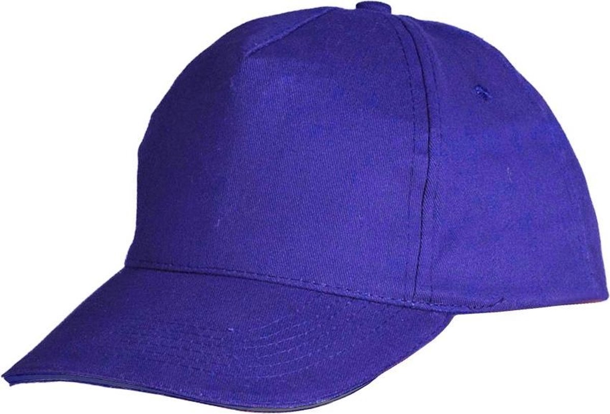 SOLS Unisex Sunny 5 Panel Baseball Cap (Koningsblauw)