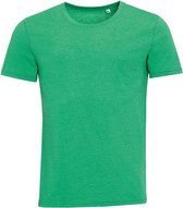 SOLS Heren gemengd T-Shirt met korte mouwen (Heide Groen)
