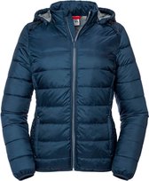 Russell Dames/dames Hooded Nano Jacket (Franse marine)