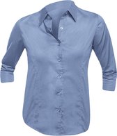 SOLS Dames/dames Effect 3/4 mouw passend werkoverhemd (Heldere lucht)