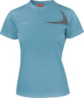 Spiro Dames/dames Sport Dash Performance Training T-Shirt (Aqua/Grijs)