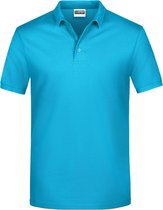 James And Nicholson Heren Basis Polo Shirt (Turquoise)