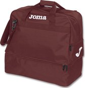 Joma Training III (X-Large) Sporttas Met Bodemvak - Bordeaux | Maat: Uni