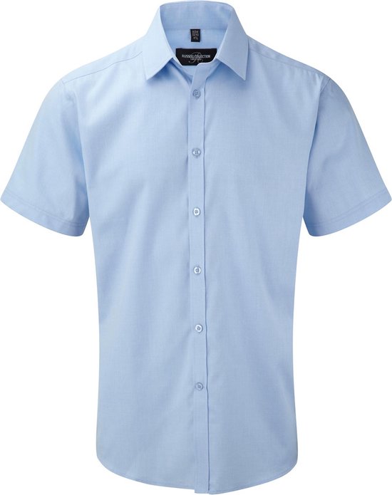 ZHAOCAI Herenshirt met lange mouwen, strijkvrij, regular fit, zakelijk