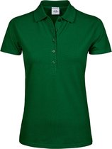Tee Jays Dames/dames Luxe Stretch Poloshirt (Bosgroen)