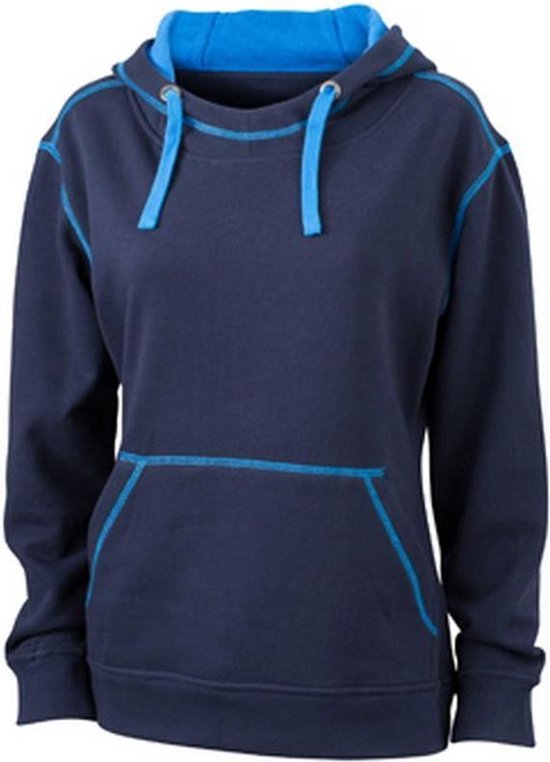 marine blauwe hoodie