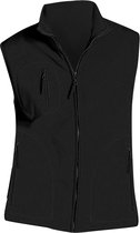 SOLS Noorwegen Unisex Anti-Pill Fleece Bodywarmer / Gilet (Zwart)