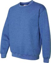 Gildan Zware Blend Unisex Adult Crewneck Sweatshirt voor volwassenen (Heather Sport Royal)