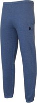 Pantalon de jogging avec élastique Donnay - Pantalon de sport - Homme - Taille S - Bleu foncé chiné