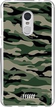Xiaomi Redmi 5 Hoesje Transparant TPU Case - Woodland Camouflage #ffffff