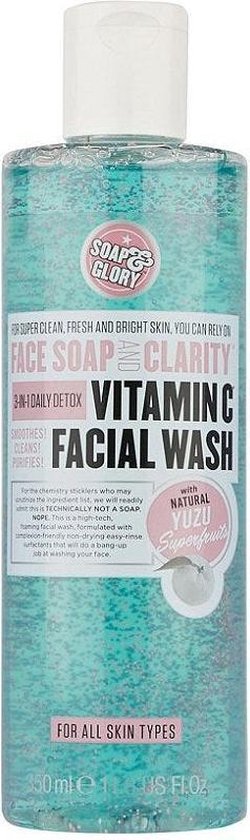 Savon pour le visage Soap & Glory Nettoyant pour le visage à la vitamine C  | bol.com