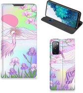 Coque de téléphone Samsung Galaxy S20 FE Wallet Bookcase Vogel