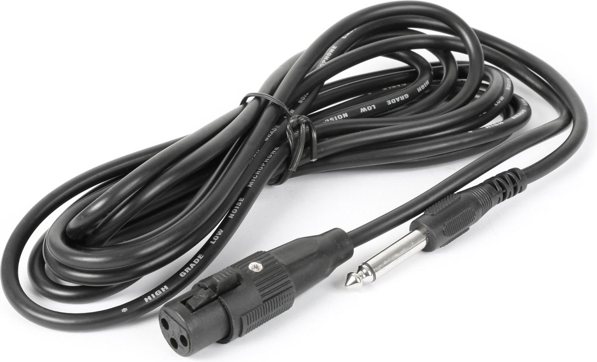 Microfoon - Dynamische microfoon Zwart voor karaoke en DJ's - Fenton DM100 thumbnail 2