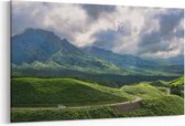 Schilderij - Japan natuurlijke landschap — 90x60 cm
