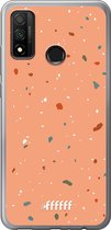 Huawei P Smart (2020) Hoesje Transparant TPU Case - Terrazzo N°10 #ffffff