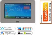 Smart Inbouw klokthermostaat touchscreen met kleurenscherm Optima W FC Wifi, Tuya (google assistent, Alexa en Siri) en/of IFTTT