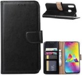 Samsung M20 Hoesje Wallet Case Zwart