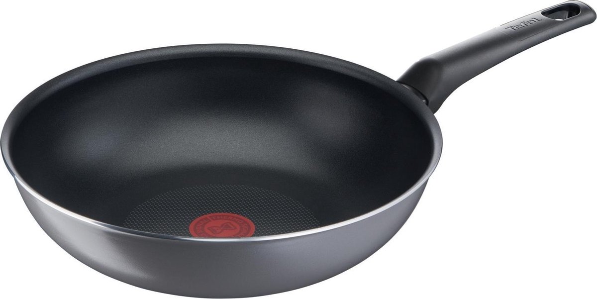 Tefal Titanium Fusion Wokpan 28 cm - Coolblue - Voor 23.59u, morgen in huis