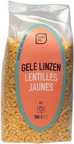 Gele linzen GreenAge - Zak 500 gram - Biologisch