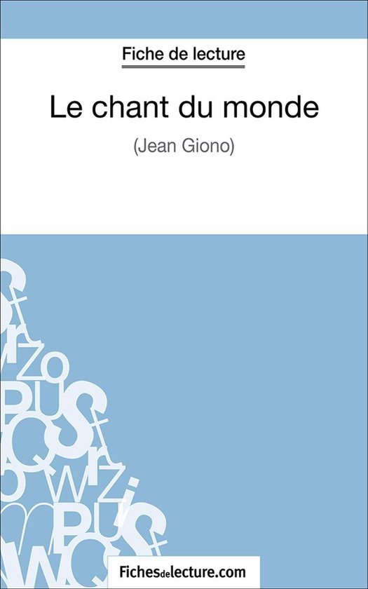 Le chant du monde - cover
