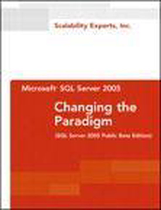 Microsoft SQL Server 2005 - cover