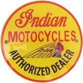 Emaille bord ø10cm Indian Motorcycles