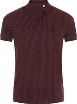 RiX Heren Polo Basil Bordeaux - XL