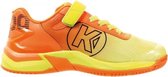 Kempa Attack 2.0 Velcro kinderen - Sportschoenen - oranje/geel - maat 33
