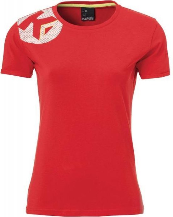 Kempa Core 2.0 T-Shirt Dames - Rood - maat XL