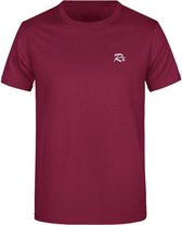 RiX Heren T-shirt Mason Bordeaux Blue - S