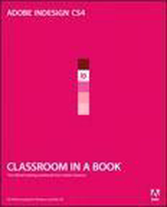 Adobe InDesign CS4 Classroom in a Book - cover