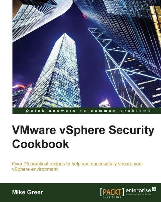 VMware vSphere Security Cookbook - cover
