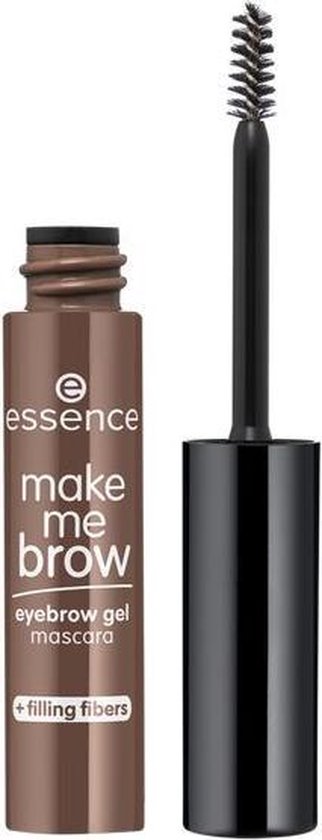 Essence - Make Me Brow Eyebrow Gel Mascara Gel Eyebrow Mascara 02 Browny Brows 3.8Ml