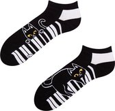 Good Mood Sneaker Sokken - Piano Kat - Maat 43-46