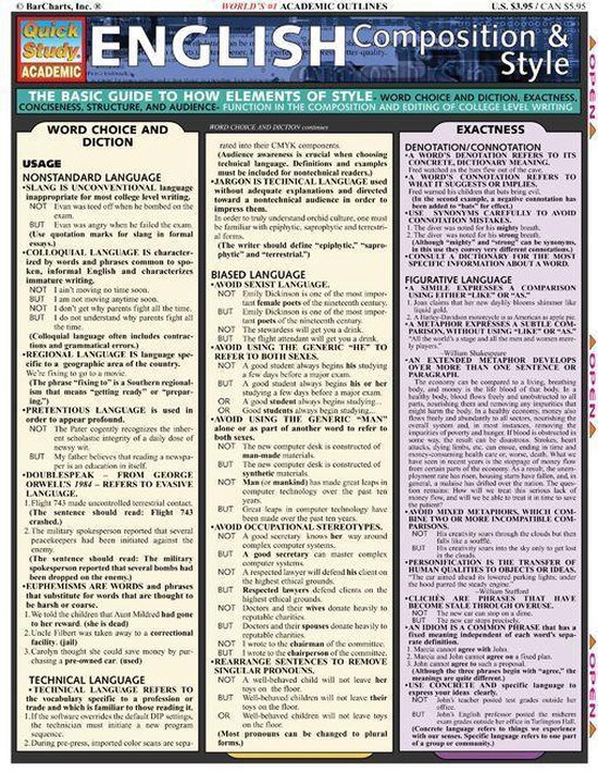 English Composition & Style - cover