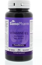 SanoPharm Vitamine B3 Niacine 50 Mg - 60 Tabletten