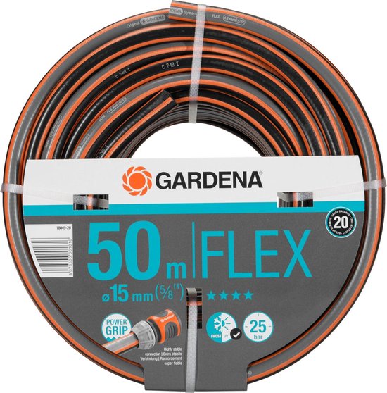 meloen overschrijving trui GARDENA Comfort FLEX Tuinslang - 15 mm (5/8") - 50 m | bol.com
