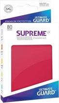 Ultimate Guard 80 Pochettes Supreme UX Sleeves taille standard Rouge