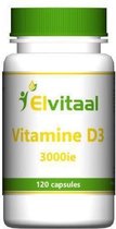 How2behealthy - Vitamine D3 3000 ie - 120 capsules