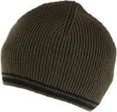 Balton II Beanie van Regatta voor Heren, met Fleece gevoerde Muts, Donkergroen Kaki Groen  Zwart