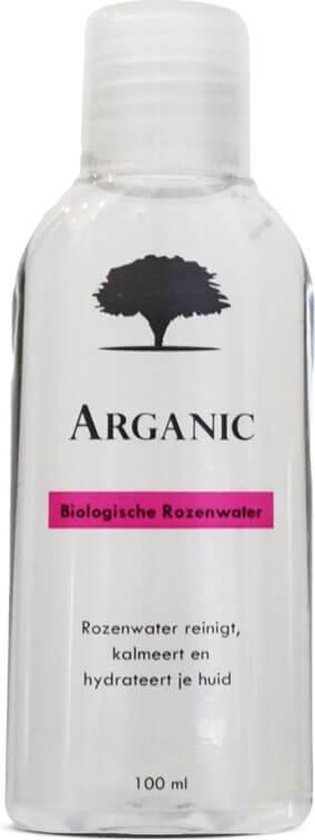 Arganic Biologische Rozenwater - EcoCert Gecertificeerd - 100ml