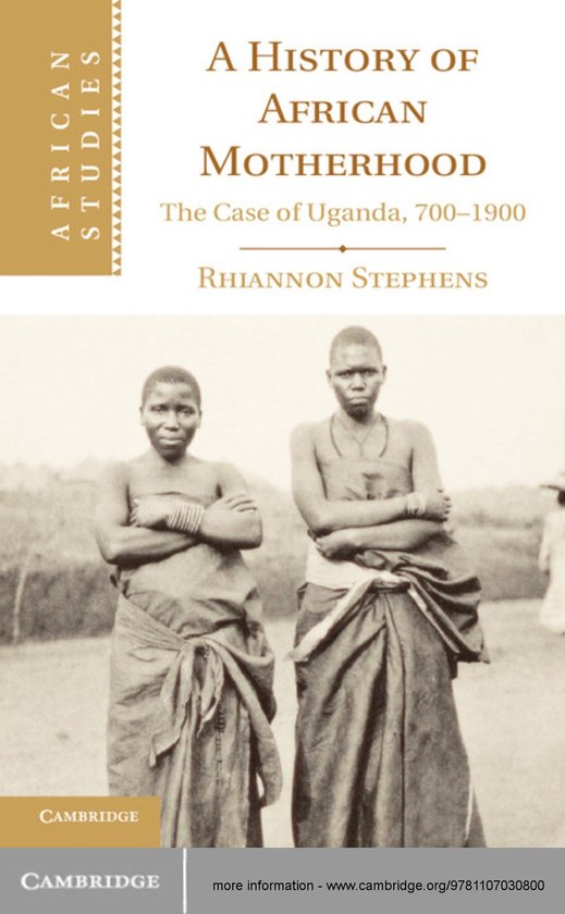 African Studies 127 - A History of African Motherhood - cover