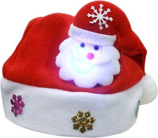 Chapeau de Noël LED - Père Noël - Kids | bol.com