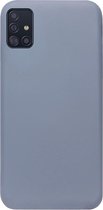 ADEL Premium Siliconen Back Cover Softcase Hoesje Geschikt voor Samsung Galaxy A51 - Lavendel