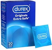 Condooms Durex Extra safe 20st - Durex - Transparant - Condooms