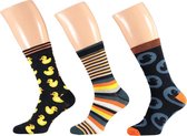 Apollo Rubber Duck Socks | 3-Pack Giftbox | Maat 41-46