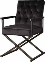 Oldham Armchair | 62x56x91 | Donker antraciet